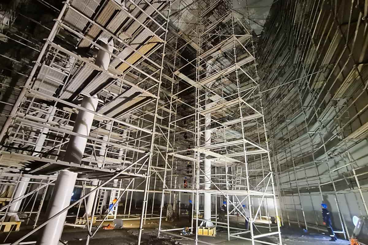 Flanşlı İskele Sistemi